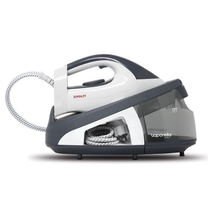 Polti Centro Planchado 2200W 6,5 Bar POL-8007411012198 Steam Continuo 120G/Min Soleplate Ceramic Grey White