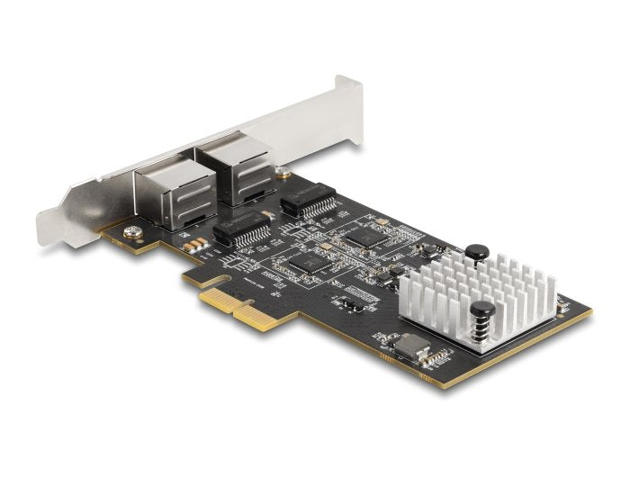 Delock Pci Express X2 Card a 2 X RJ45 5 Gigabit LAN RTL8126