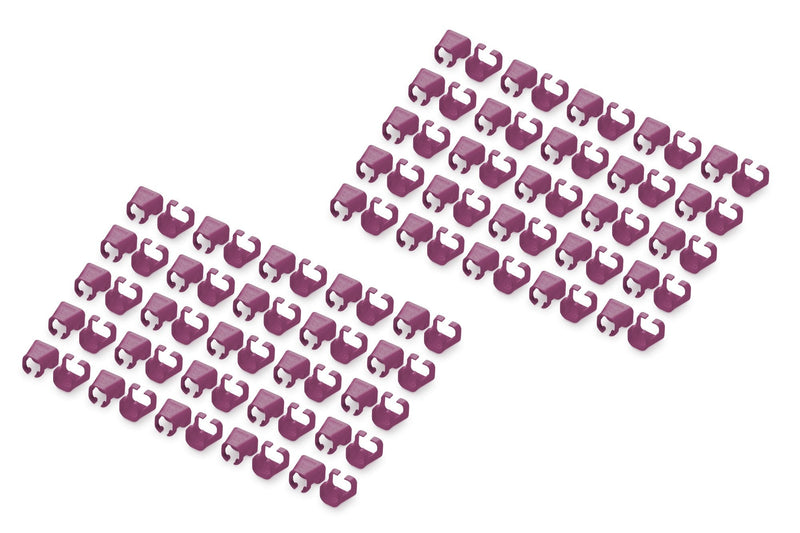 Digitus Clips Colour Cables Connection Magenta Cover Magenta A-cc-mg