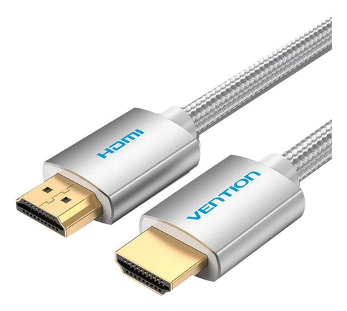 Vention HDMI Cable 2.0 4K Aabih HDMI Male HDMI Male 2M Silver — image 1