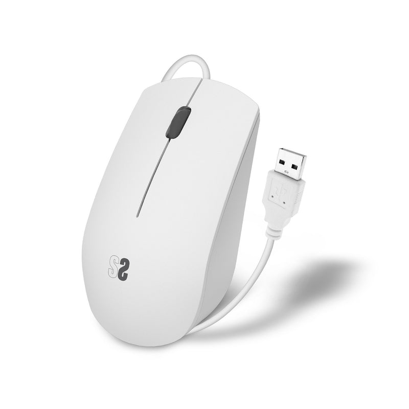 Subblim Mouse Business Quiet Up To 1200 DPI White