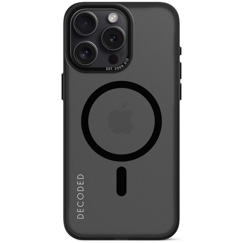 Decoded D24IPO15PMBCT2FK Case For Iphone 15 Pro Max. 17CM (6.7) Black Transparent