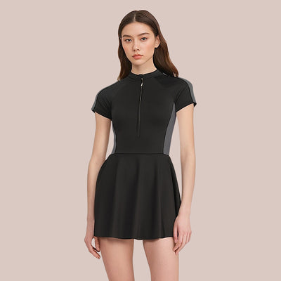 Modest One Piece Swimsuit Womens One Piece Dress