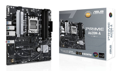 ASUS Motherboard Prime A620M-A-CSM AMD, AM5,DDR5,MATX — image 1