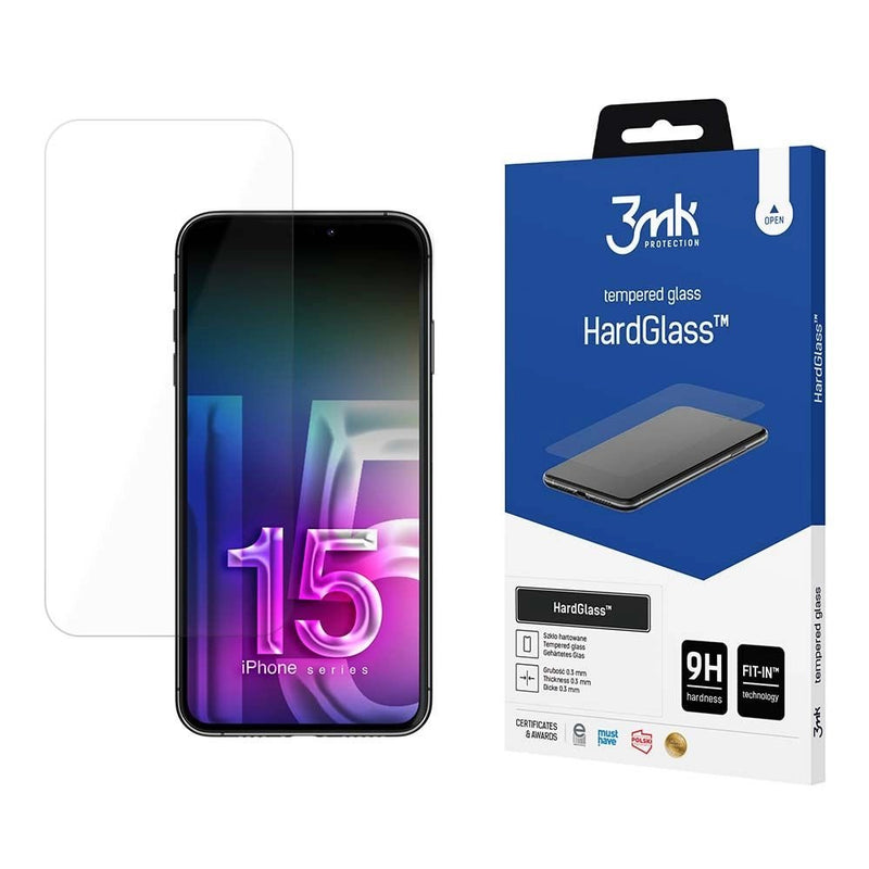 Hardglass Iphone 15 6,1 Glass Tempered 9H