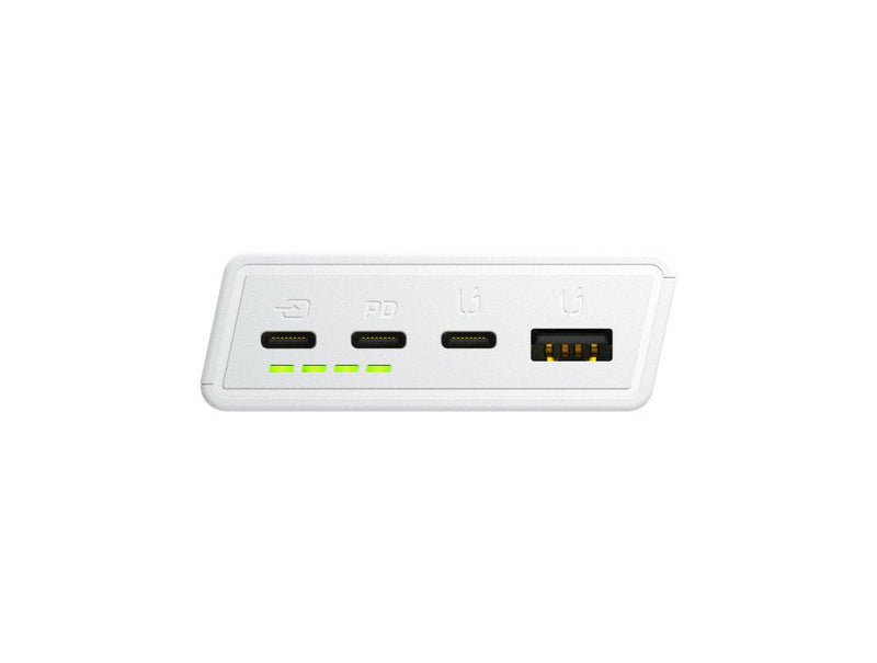 Green Cell Powerbank Powerplay 20S White 20000MAH 22.5W 3x USB-C 1x USB-A