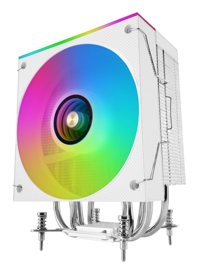 Mars Gaming Refrigeración CPU A-rgb Mcpu-lcd White Mars Gaming LCD / 120MM ARGB / 6 Heatpipes / Tdp 300W / Int