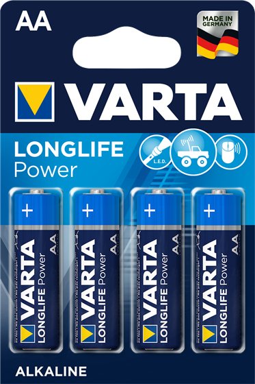 Varta Battery Longlife Power Aa - LR06 (pack 40 Unid Granel) 6X5X14CM
