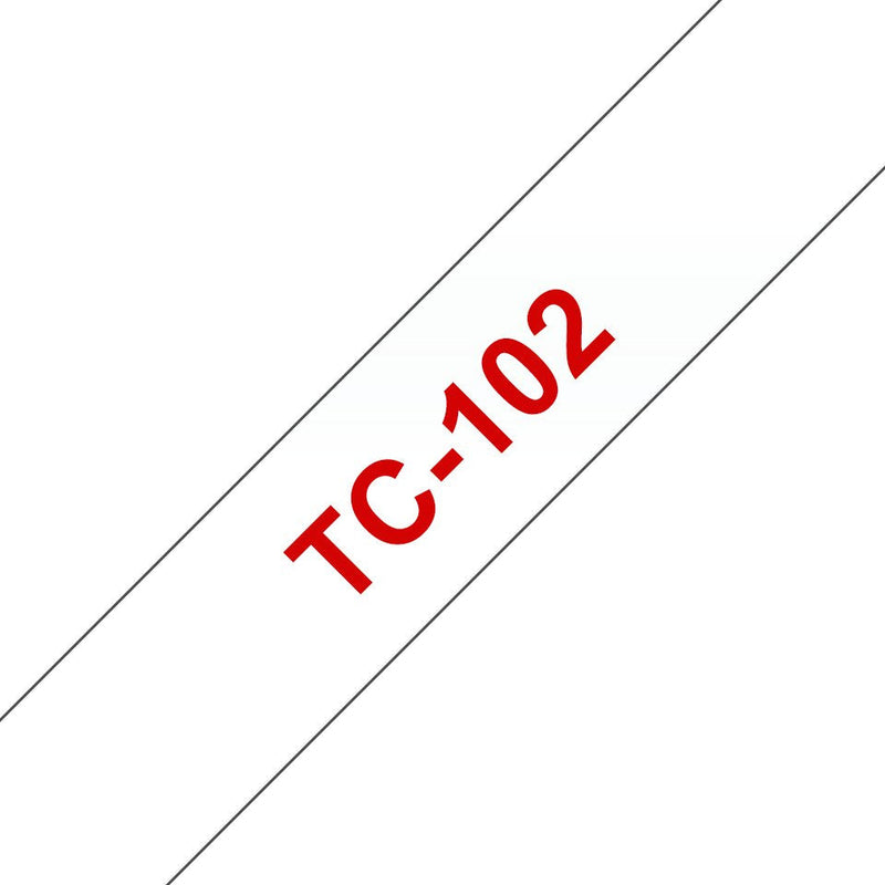 Brother TC-102 Tape Printer Labels