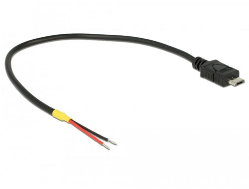 Delock 85541 Cable Micro USB 2.0 - 2 X Cables Power 20CM Raspberry Pi — image 1