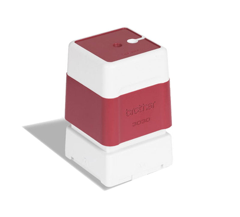 Brother Genuine Sello Red 30X30MM Pack 6