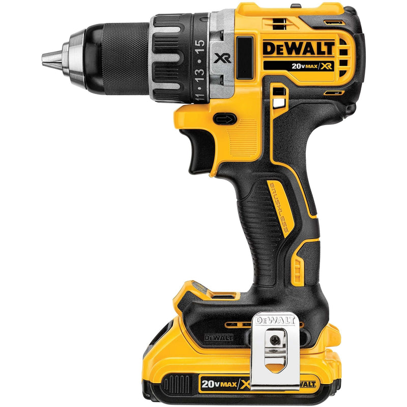Dewalt Taladro Atornillador Sin Escobillas Xr 18V 13MM 70NM Con 2 Pilas Li-ion 2 DCD791D2-QW