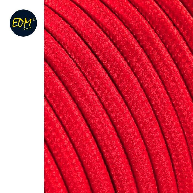Cable Cordon Tubulaire 2X0,75MM C62 Red 5M