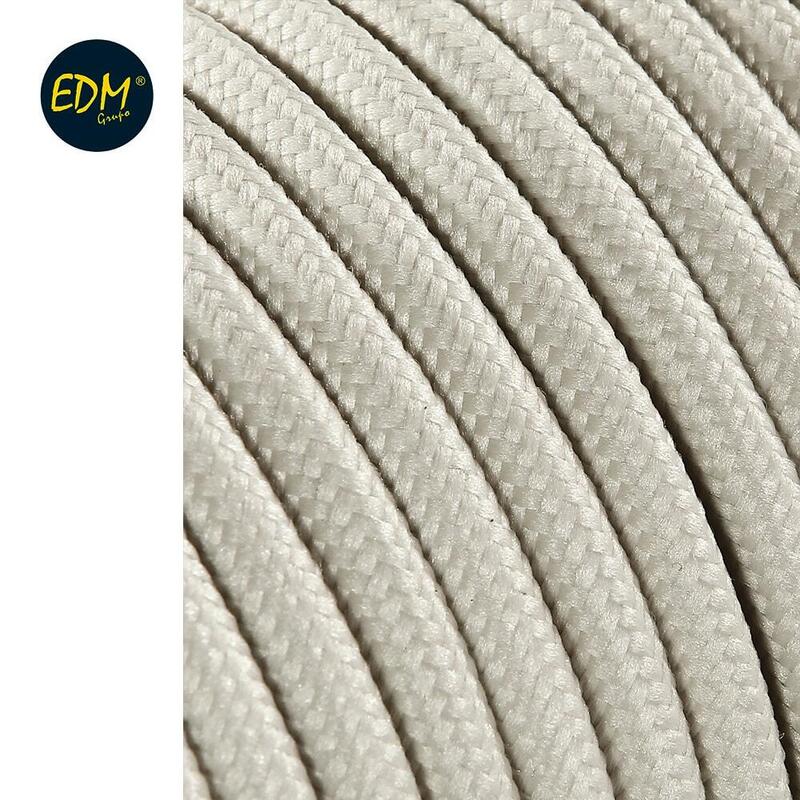 Cable Cordon TUBULAIRE2X0.75MM Algodon 5M