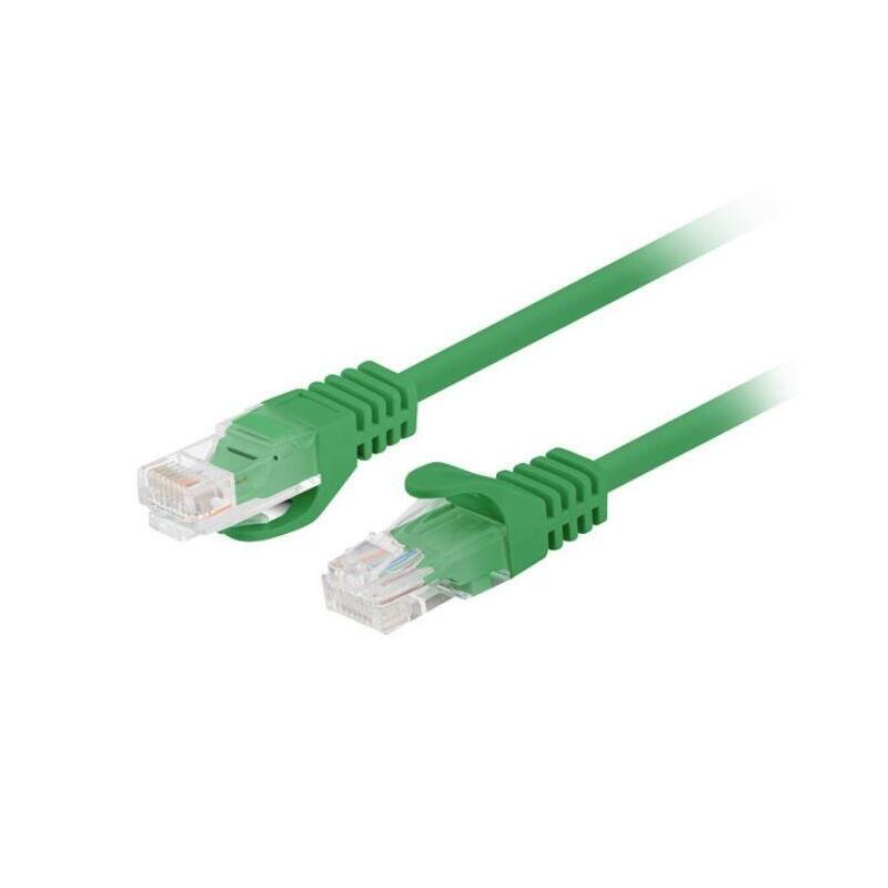 Lanberg Cable Network CAT.5E UTP 1M Green 10-PACK