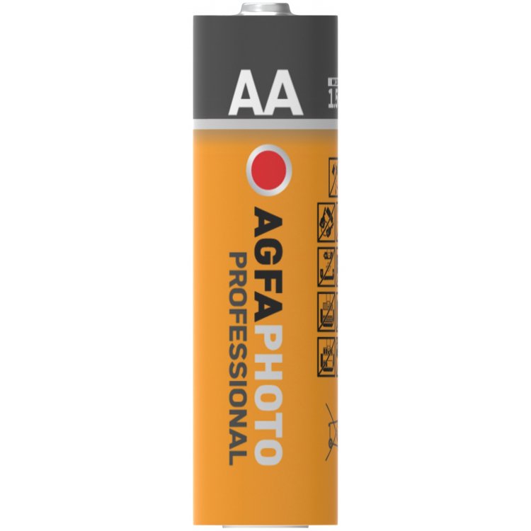 Agfaphoto Battery Alcalina, Mignon, Aa, LR06, 1.5V Professional, Retail Box (10-PACK)