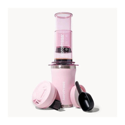 Coffee Machine Aeropress Go Plus With Mug Thermal Pink 475ML — image 1
