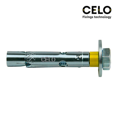 Celo Box 100 Units Mount Dynabolt Screw M8 Ø10X80MM Zincado — image 1