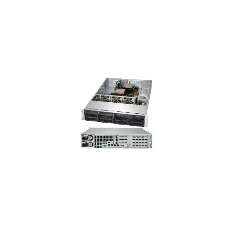 Supermicro Box Server CSE-825TQC-R802WB