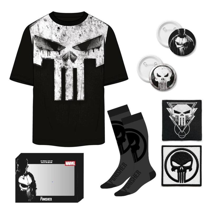 T-shirt Short Single Jersey Set Punisher M