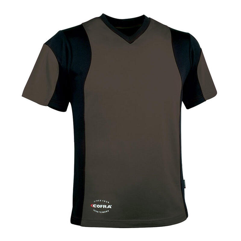 Cofra T-shirt Java Fango/Black Size M