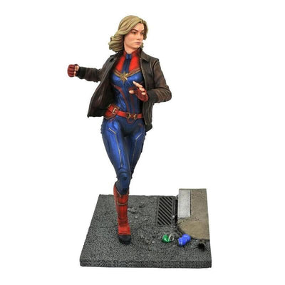 Capitana Marvel Estatua Resina 28CM Marvel Movie Premier Collection — image 1