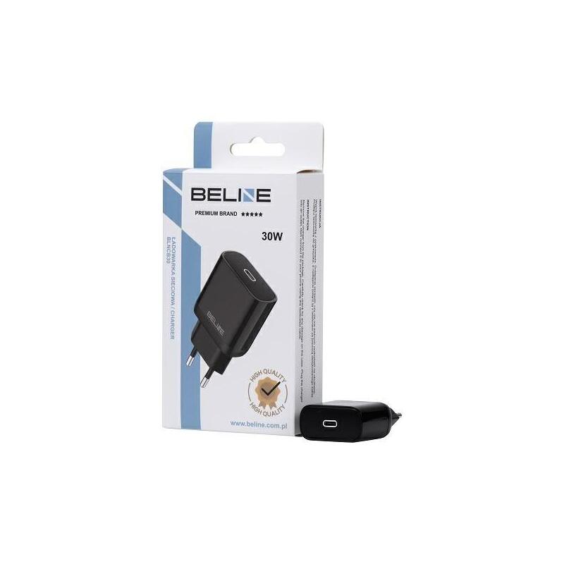 Charger Network 30W GaN USB-C PD 3.0 Without Cable Black