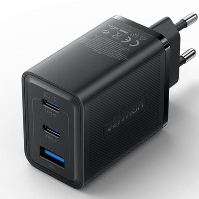 Vention Charger GaN Wall FERB0-EU 2x USB Type-c 1x USB 65W — image 1