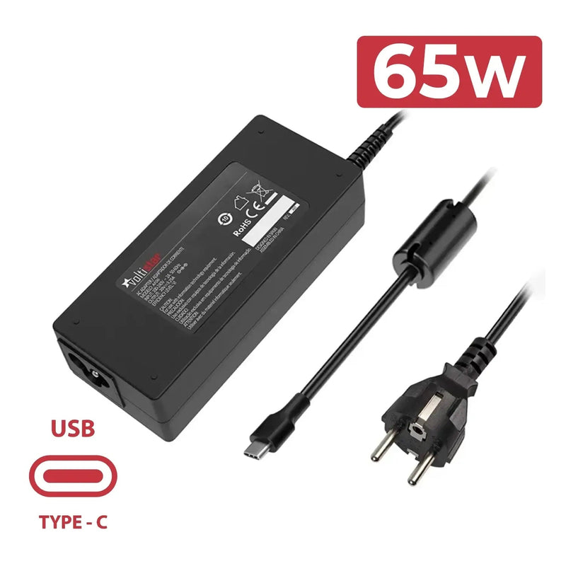 Charger Multivoltaje USB-C Laptop Lg 20V 3.25A 65W