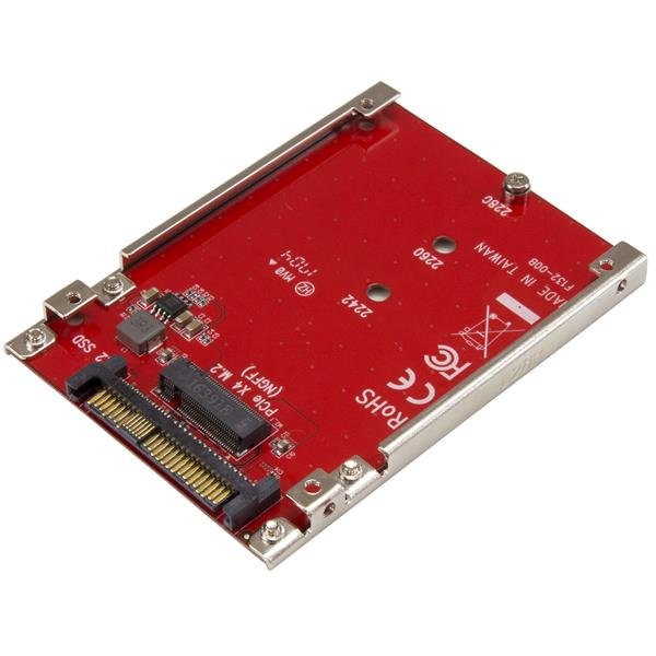 StarTech.com U2M2E125 Adapter M.2A U.2 SSD NVMe M.2