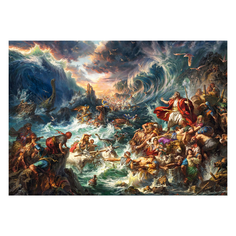 Schmidt Spiele Blend Cota: Camino a Través Mar, Rompecabezas 1000 Pieces 58638