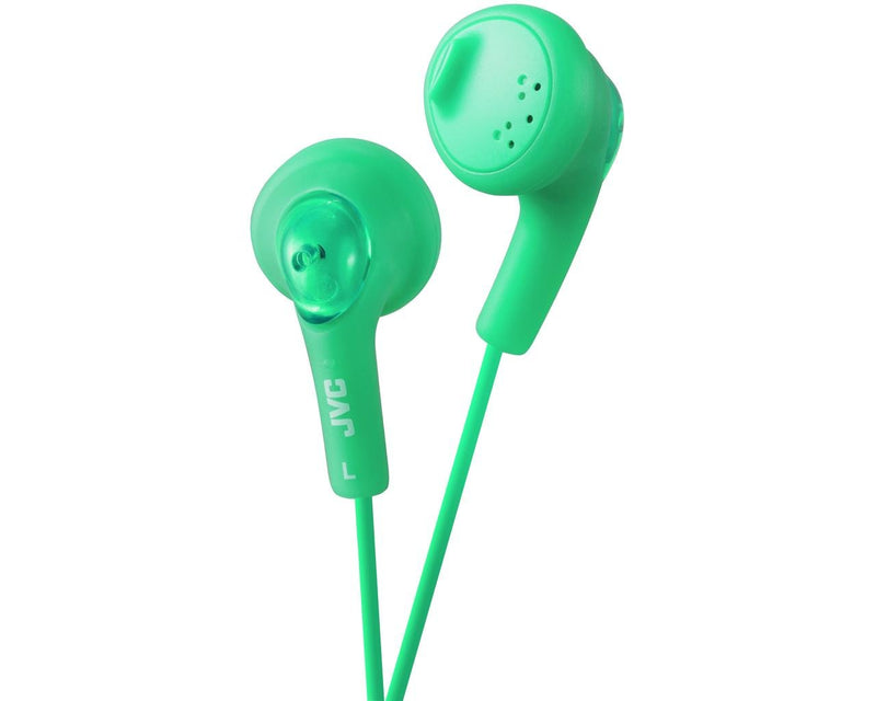 JVC Headphones HA-F160 Green Type Button