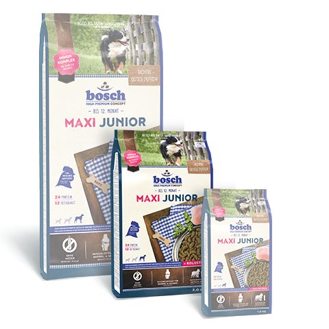 Bosch Maxi Junior 3KG Cachorro Aves
