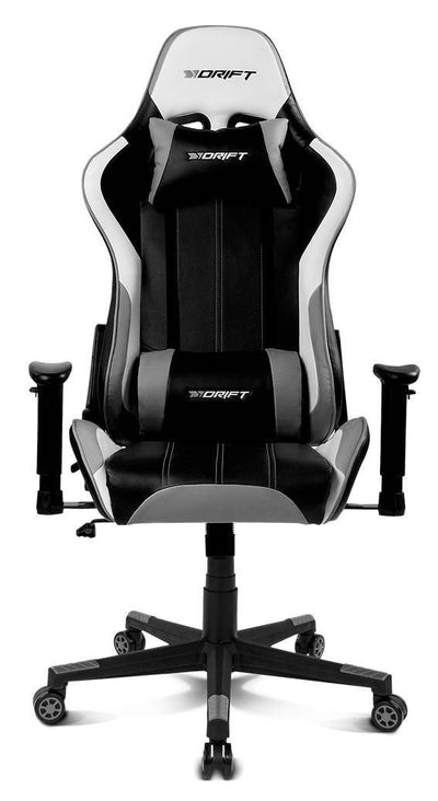 Drift Chair Gaming DR175 Grey Includes Cojines Cervical And Lumbar — image 1
