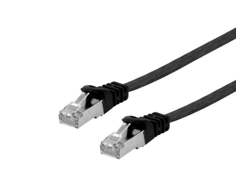 Equip Patchkabel CAT.6A U/FTP 2x RJ45 0.50M Black