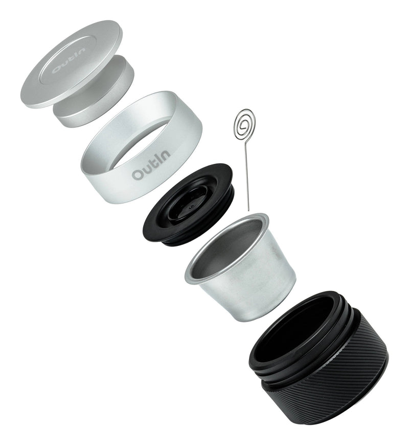 Outin OTEM-01-ACCESSORY-KIT Piece And Accesorio Coffee Machine Kit Hacer Café