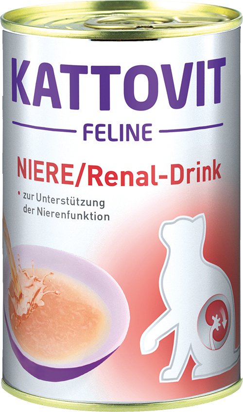 Kattovit Niere/Renal Drink Chicken - Wet Cat Food - 135ML — image 1