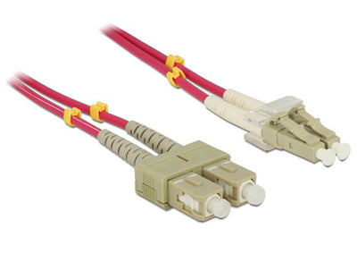 Delock 84683 Cable Fibre Optic Lc Sc Multimode OM4 5M — image 1