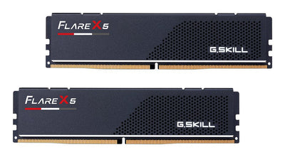 G.skill Memory 32GB DDR5 6000 2X 16GB F5-6000J3036F16GX2-FX5, Flare X5, AMD Expo F5-6000J3036F16GX2-FX5 Black — image 1