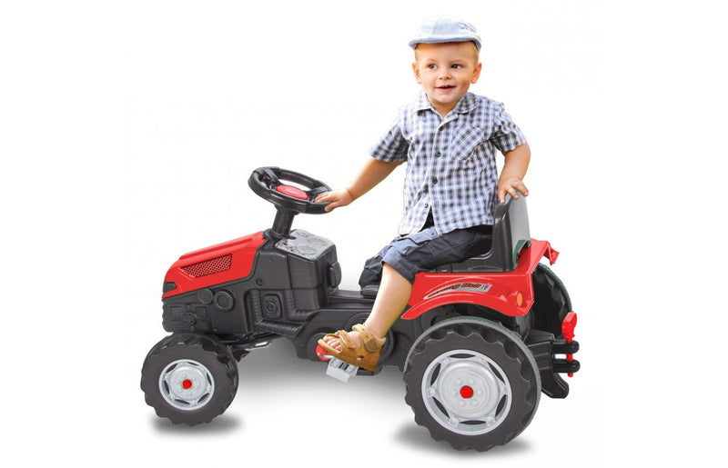 Jamara Pedal Tractor Strong Bull Correpasillos With Forma Tractor
