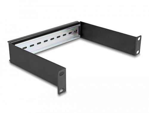 Delock Panel Riel Din 10 1U Black — image 1