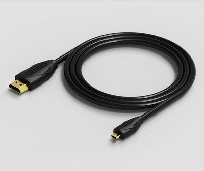 Vention HDMI Cable VAA-D03-B300 HDMI Male Mini HDMI Male 3M Black — image 1