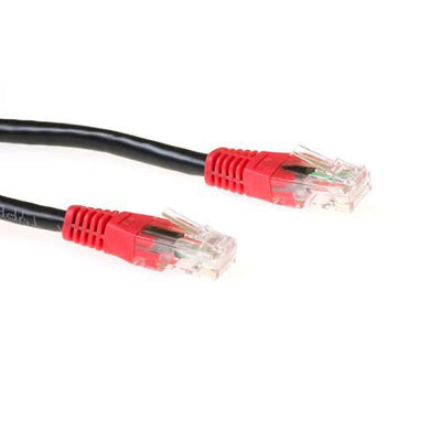 Black 10 Meter U UTP CAT.6 Patch Cable Cross With RJ45 Connectors — image 1