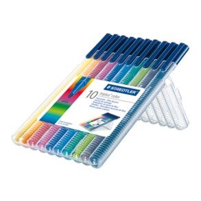 Staedtler Marker Punta Fibre Triplus Colour Case 10 Units — image 1