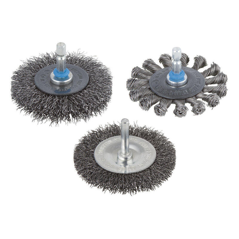 Brush Drive Alambre Steel Vástago Hexagonal Ø100 X 10MM