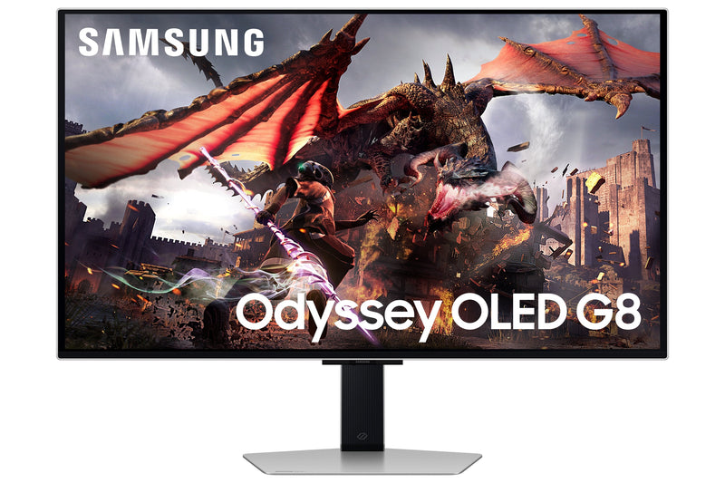 Samsung Monitor Gaming Odyssey OLED G8 S32DG802SU 32' 4K 0.03MS 240HZ OLED Adjustable Height Grey