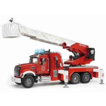 Bruder Camion Bomberos Mack With Ladder And Deposito Water 02821 — image 1