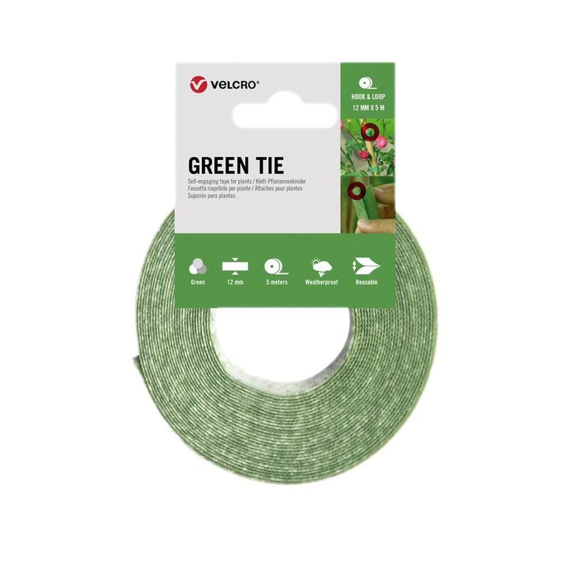 Tape Sujeción Plantas, Green 12MM X 5M