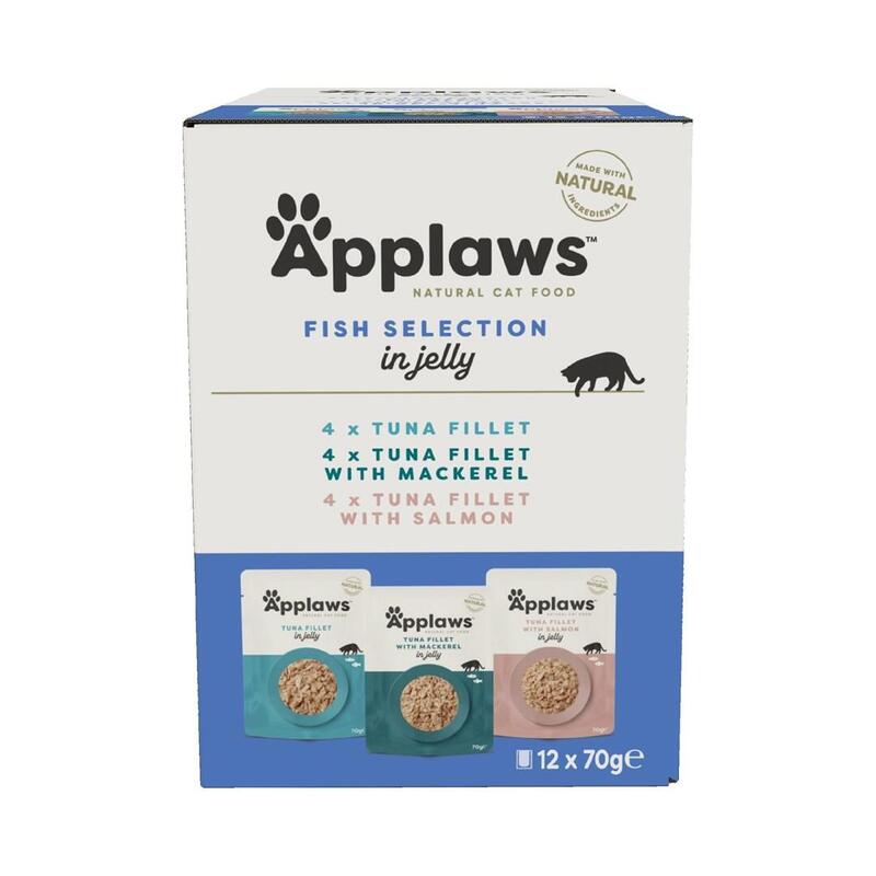 Applaws Comida Húmeda Gatos Fish Selection Multipack In Broth 12X70G