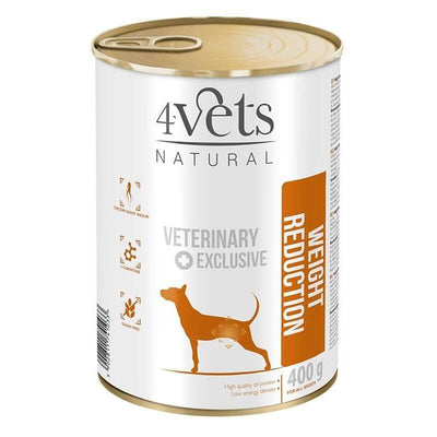 4VETS Comida Húmeda Perros Natural Weight Reduction Dog 400G — image 1